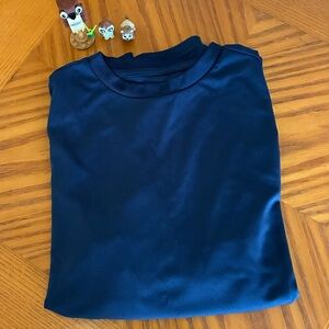 NWOT! Boys Tek Gear Navy Blue Crew Neck Shirt